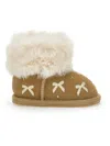 Monnalisa Stiefeletten Mit Strass Und Schleifen In Sand