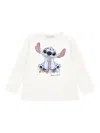 Monnalisa Stitch T-shirt Mit Strasssteinen