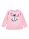 Monnalisa Stitch T-shirt Mit Strasssteinen