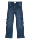 Monnalisa Straight-leg Jeans In 蓝色