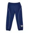 Monnalisa Heart-patch Tracksuit Bottoms