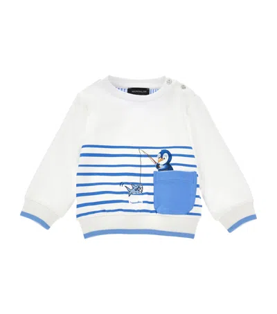 Monnalisa Kids' Stretch-cotton Stripe Sweater