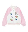 Monnalisa Fruit-print Sweatshirt In Pink