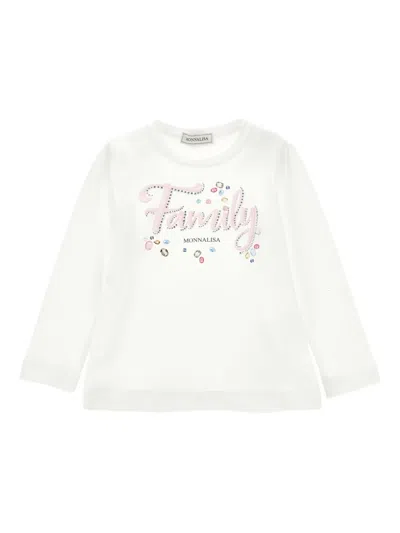 Monnalisa Langarmshirt Mit Nieten