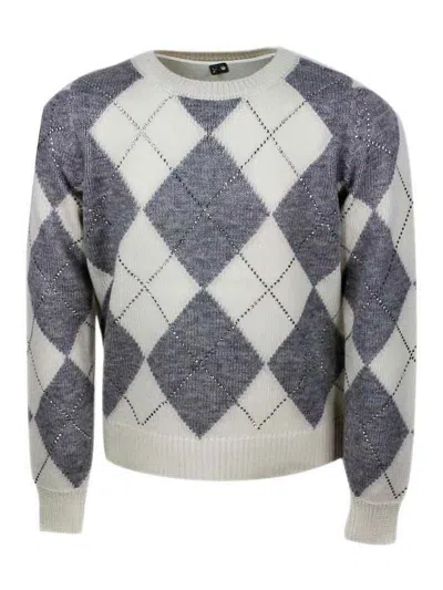 MONNALISA SWEATER  GREY