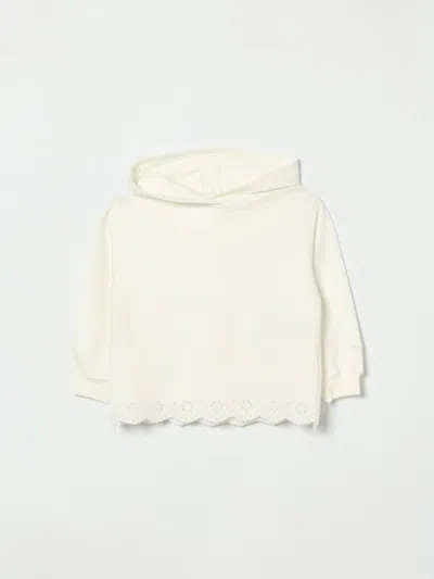Monnalisa Sweater Kids  In White