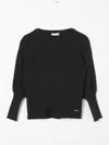 Monnalisa Sweater  Kids Color Black In Schwarz