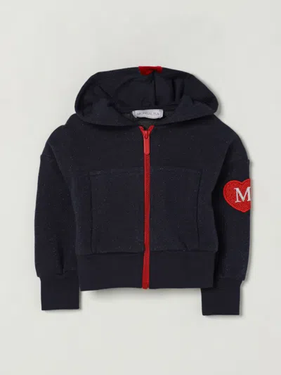 Monnalisa Sweater  Kids Color Blue In Black