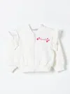 Monnalisa Babies' Pullover  Kinder Farbe Cream