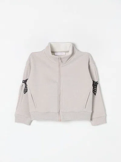 Monnalisa Sweater  Kids Color Ecru
