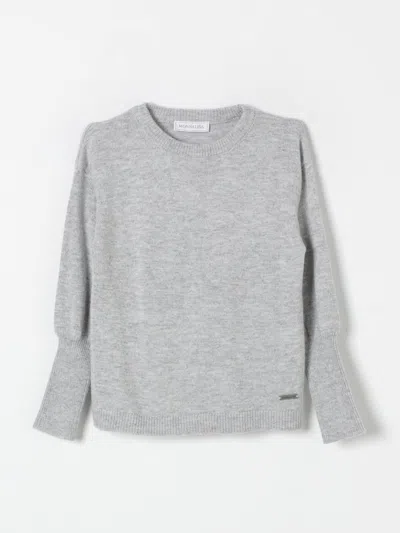 Monnalisa Sweater  Kids Color Grey In Grau