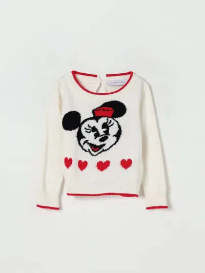 MONNALISA SWEATER MONNALISA KIDS COLOR YELLOW CREAM,H24291090