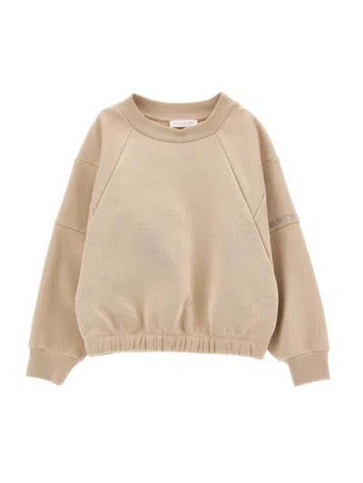 Monnalisa Kids'   Sweatshirt In Beige