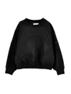 Monnalisa Sweatshirt In Black