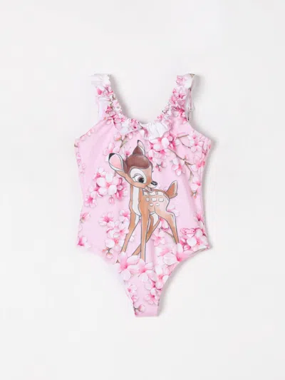 Monnalisa Swimsuit  Kids Color Pink