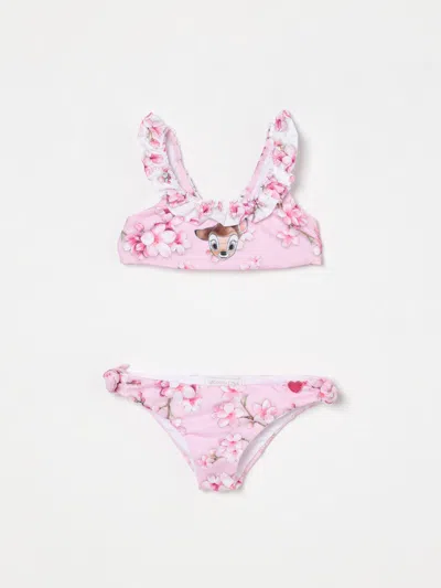 Monnalisa Swimsuit  Kids Color Pink
