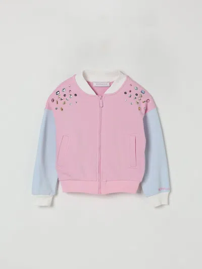 MONNALISA SWEATER MONNALISA KIDS COLOR PINK,H20850010