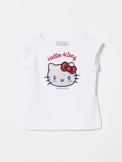 Monnalisa Kids' T-shirt  Kinder Farbe Weiss In White
