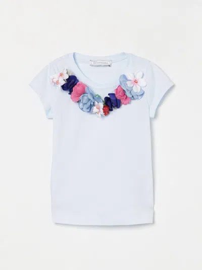 Monnalisa T-shirt  Kids Color Gnawed Blue
