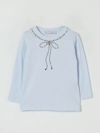 Monnalisa T-shirt  Kids Color Sky Blue