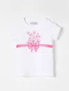 Monnalisa T-shirt  Kids Color White In White