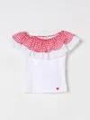 Monnalisa T-shirt  Kids Color White In White