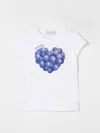 Monnalisa T-shirt  Kids Color White In White