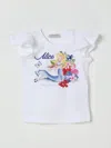 Monnalisa Alice T-shirt Mit Rüschenärmeln