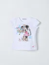 Monnalisa T-shirt  Kids Color White In White