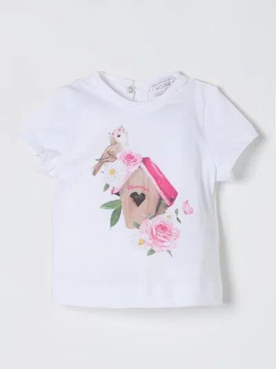 Monnalisa Babies' T-shirt  Kids Color White