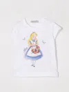 Monnalisa T-shirt  Kinder Farbe Weiss In Weiss