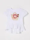 Monnalisa T-shirt  Kinder Farbe Weiss In Weiss