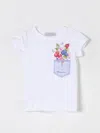Monnalisa T-shirt  Kinder Farbe Weiss In Weiss