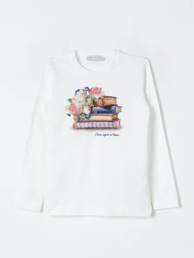 Monnalisa T-shirt  Kids Color White In Weiss