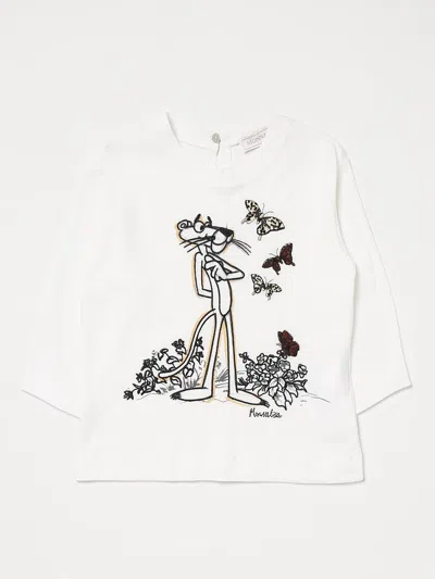 Monnalisa T-shirt  Kids Color Yellow Cream