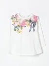 Monnalisa T-shirt  Kids Color Yellow Cream In Yellow Cream