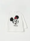 Monnalisa T-shirt  Kids Color Yellow Cream In White