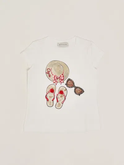 Monnalisa Kids' T-shirt T-shirt In White