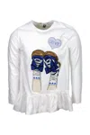 Monnalisa T-shirt In White