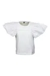 Monnalisa T-shirt In White