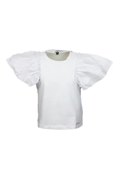Monnalisa Kids' T-shirt In White