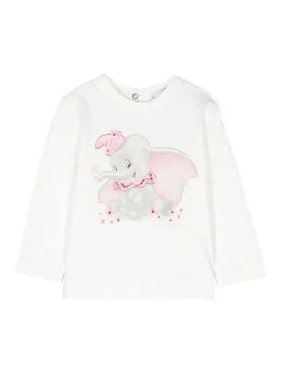 Monnalisa Kids'  T-shirts And Polos White