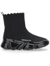 Monnalisa Technical Jump Shoes In Black