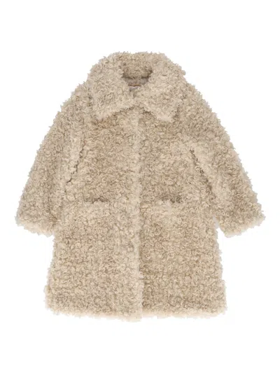 Monnalisa Jacket Kids In Neutral