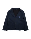 Monnalisa Toddler Boy Blazer Midnight Blue Size 6 Cotton, Elastane In Blue