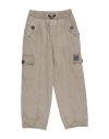 Monnalisa Toddler Boy Pants Khaki Size 6 Cotton In Beige