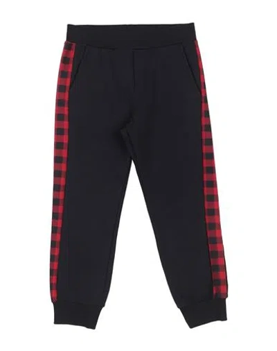 Monnalisa Babies'  Toddler Boy Pants Midnight Blue Size 4 Cotton, Elastane