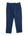 Monnalisa Toddler Boy Pants Navy Size 6 Polyester, Viscose, Elastane In Blue