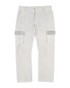 Monnalisa Toddler Boy Pants Off White Size 6 Cotton, Lyocell, Elastane In White