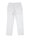 Monnalisa Toddler Boy Pants White Size 6 Polyester, Cotton In White